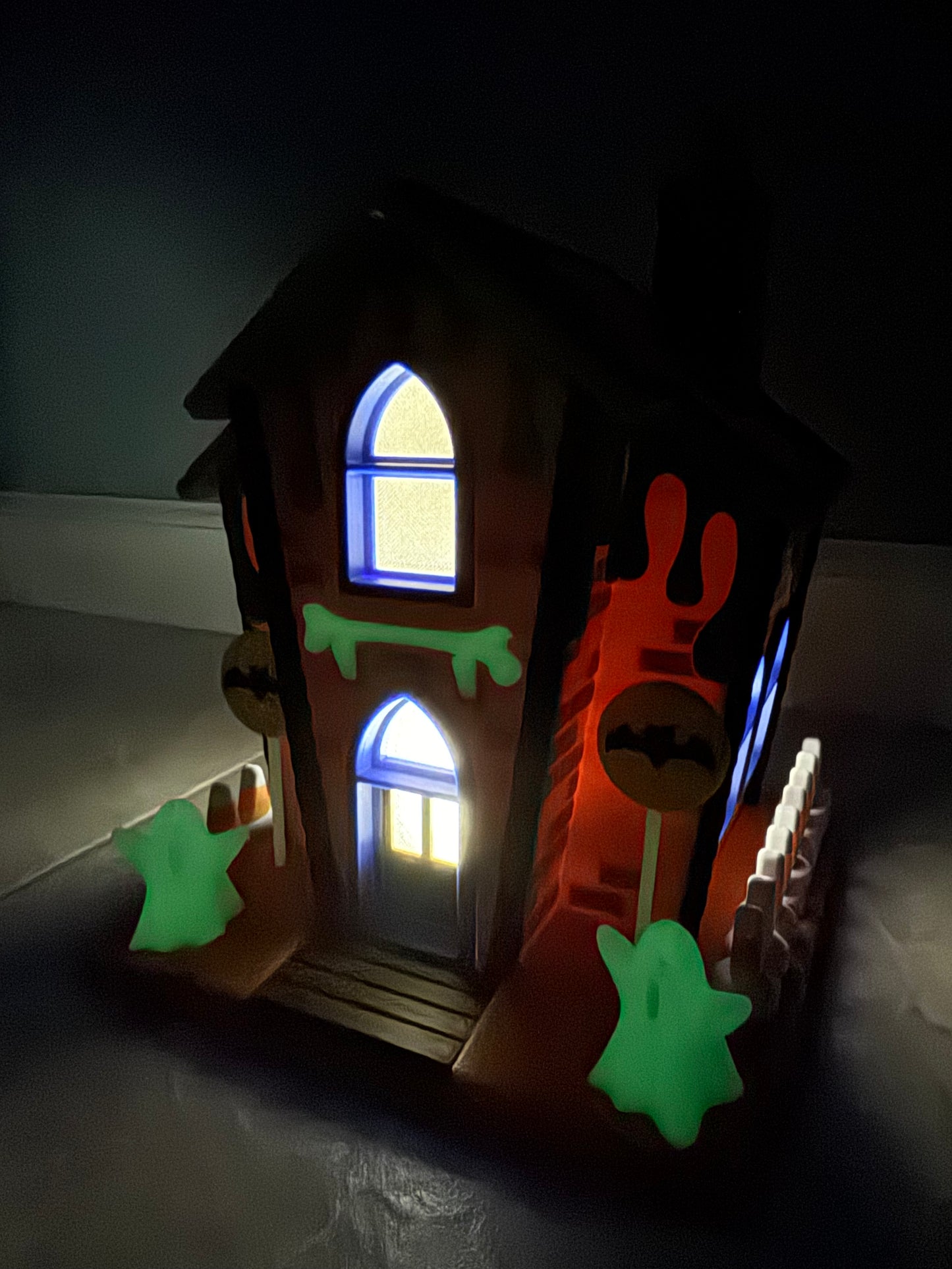 Halloween Gingerbread House