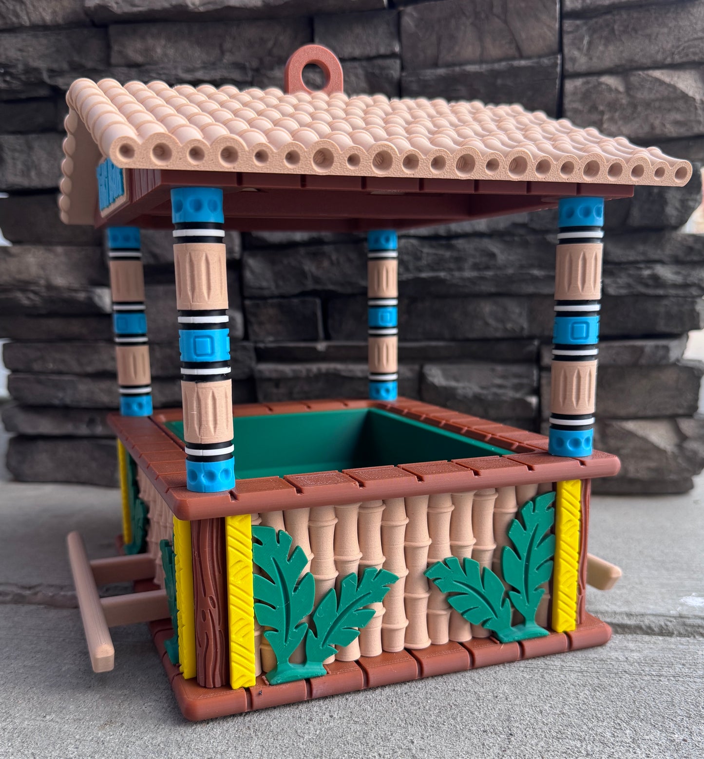 Tiki Bird Feeder