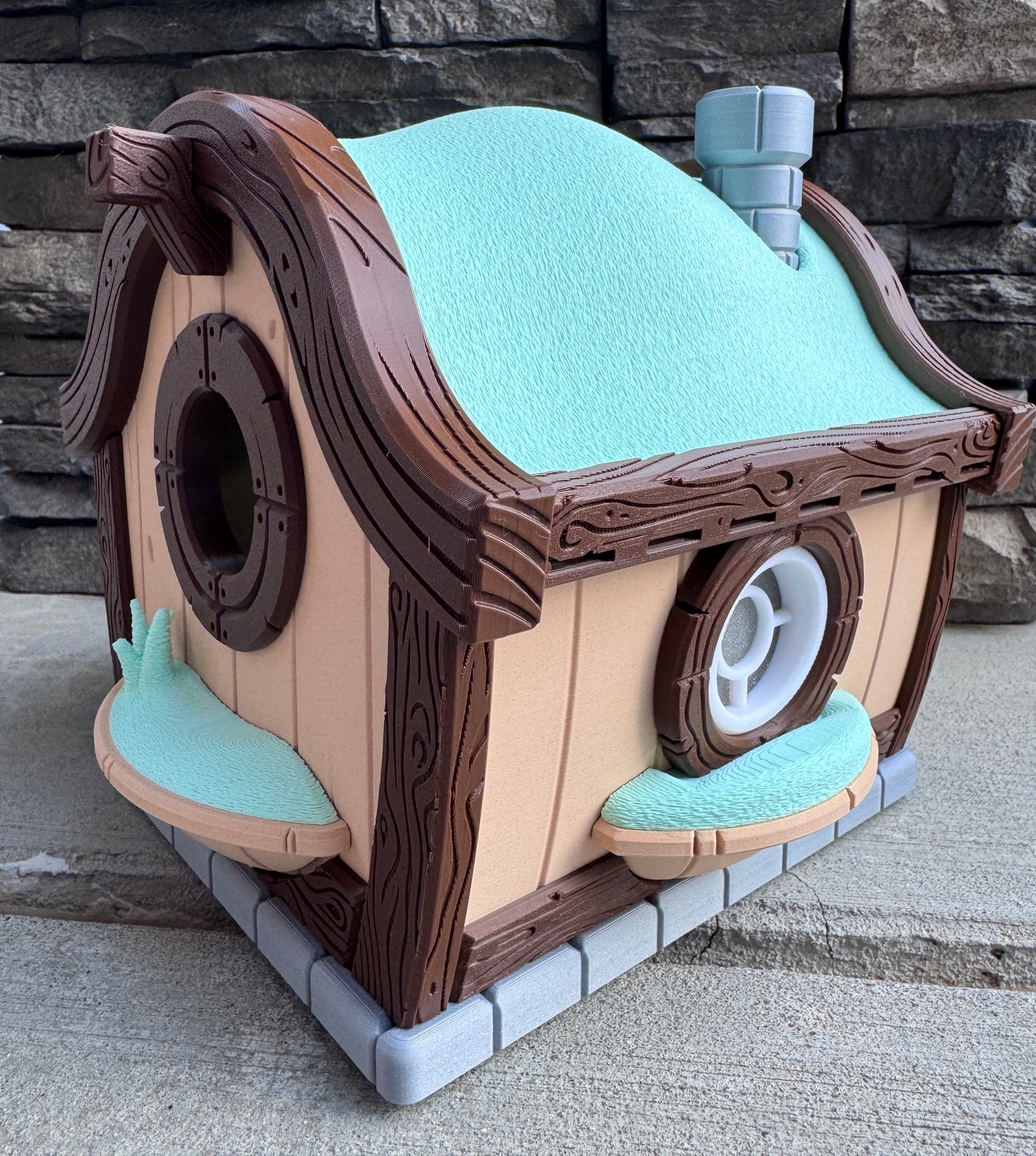 Hobbit Bird House