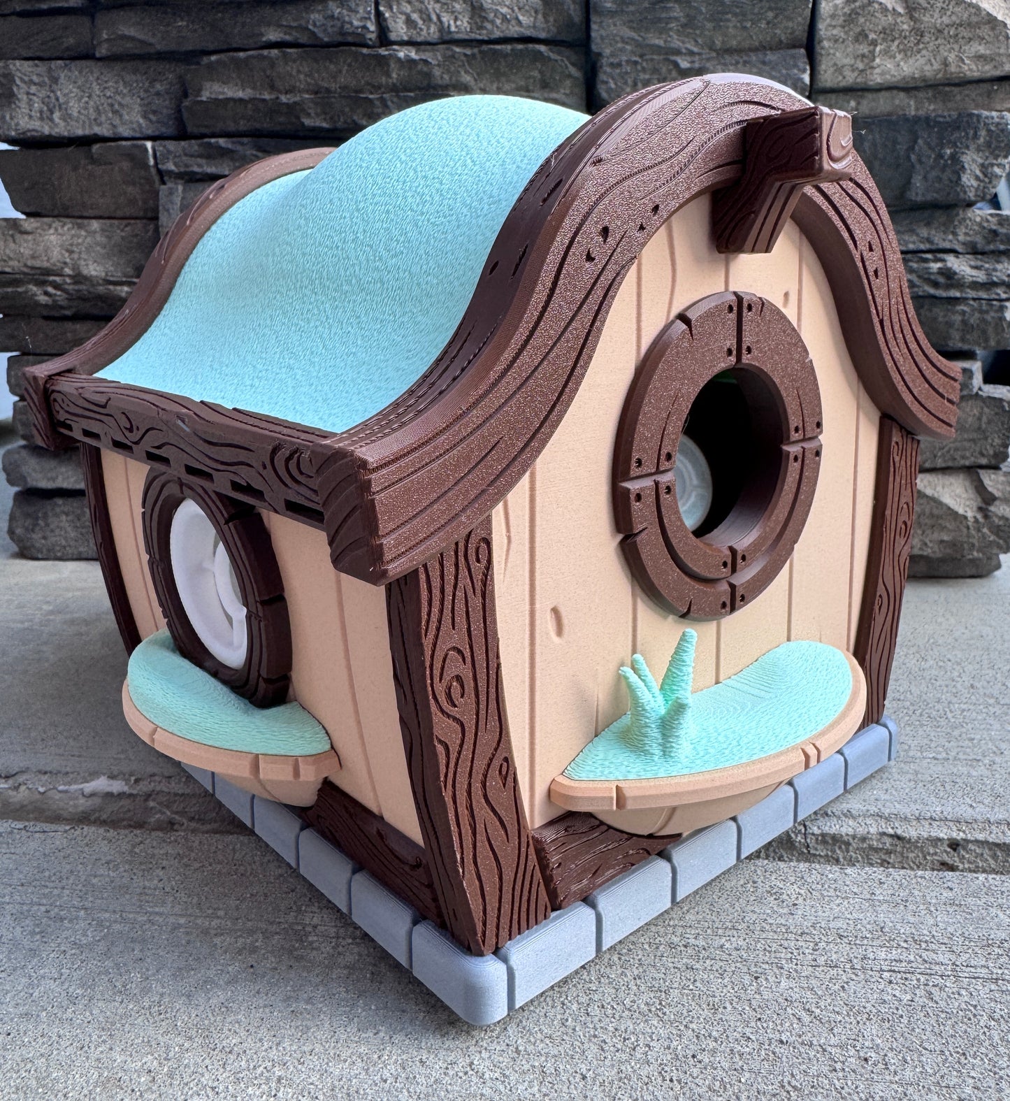 Hobbit Bird House