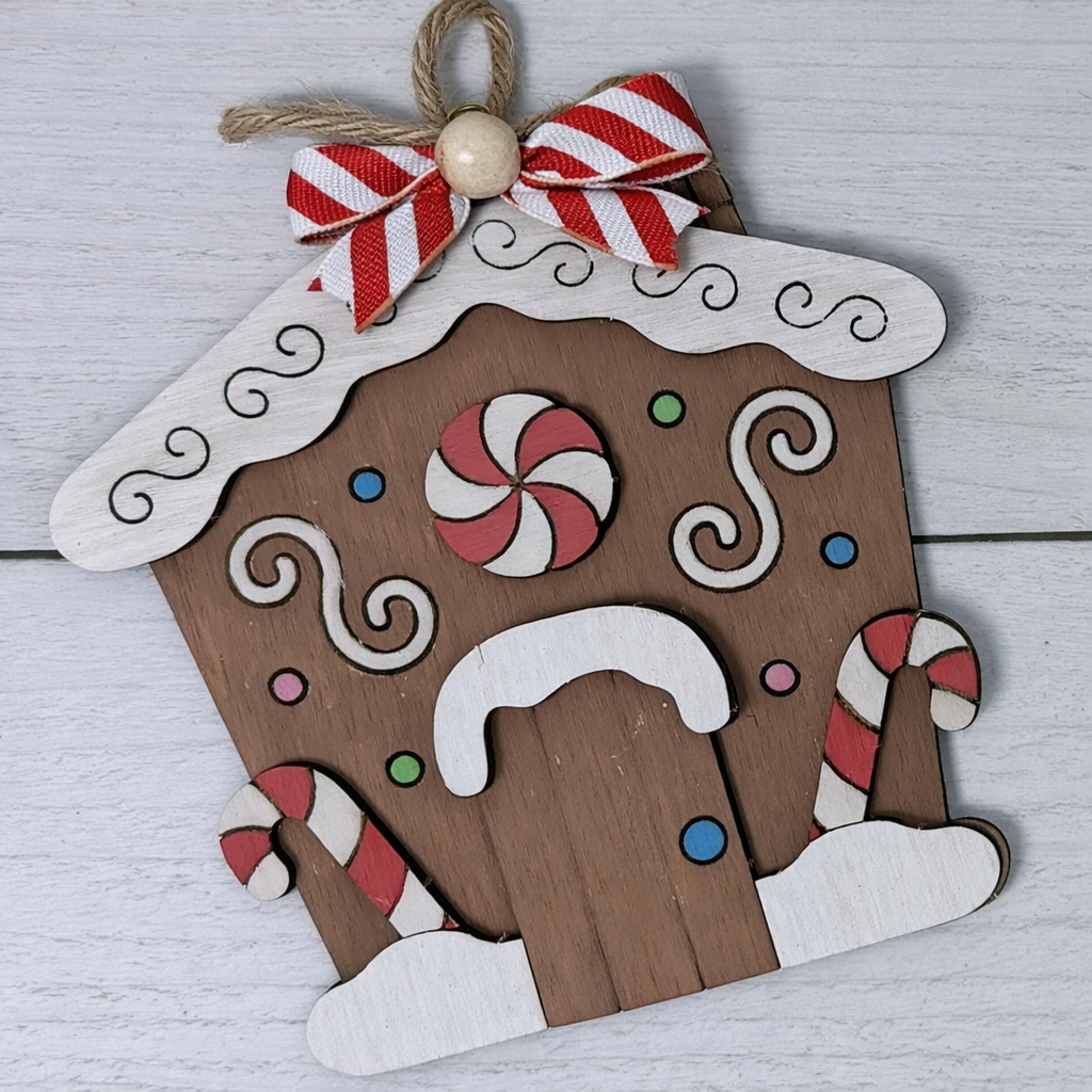 Gingerbread House DIY Paint Kit