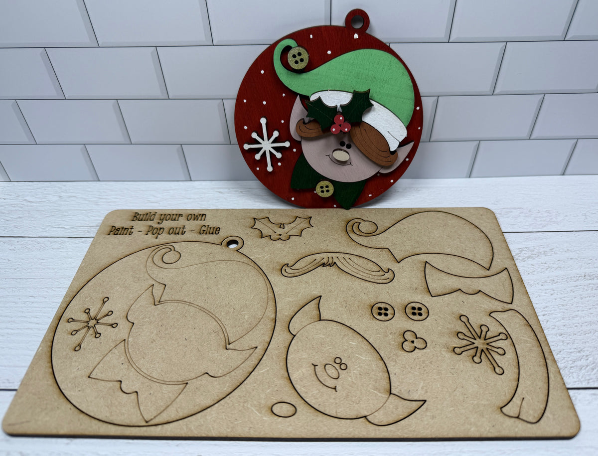 a wooden board with a cartoon character on it
