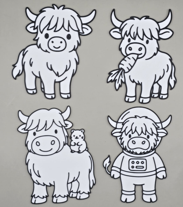 Highland Cow Theme
