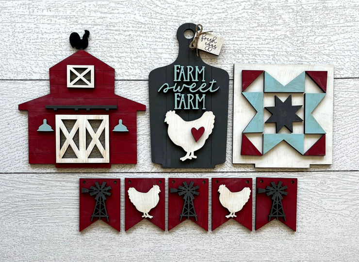 Interchangeable Bench Sets