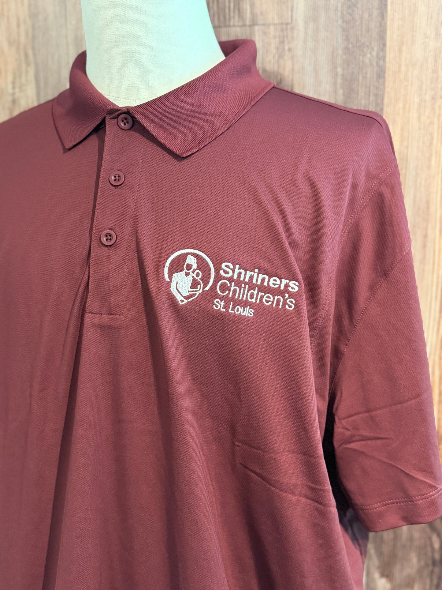 Maroon - Children Logo - 3XL