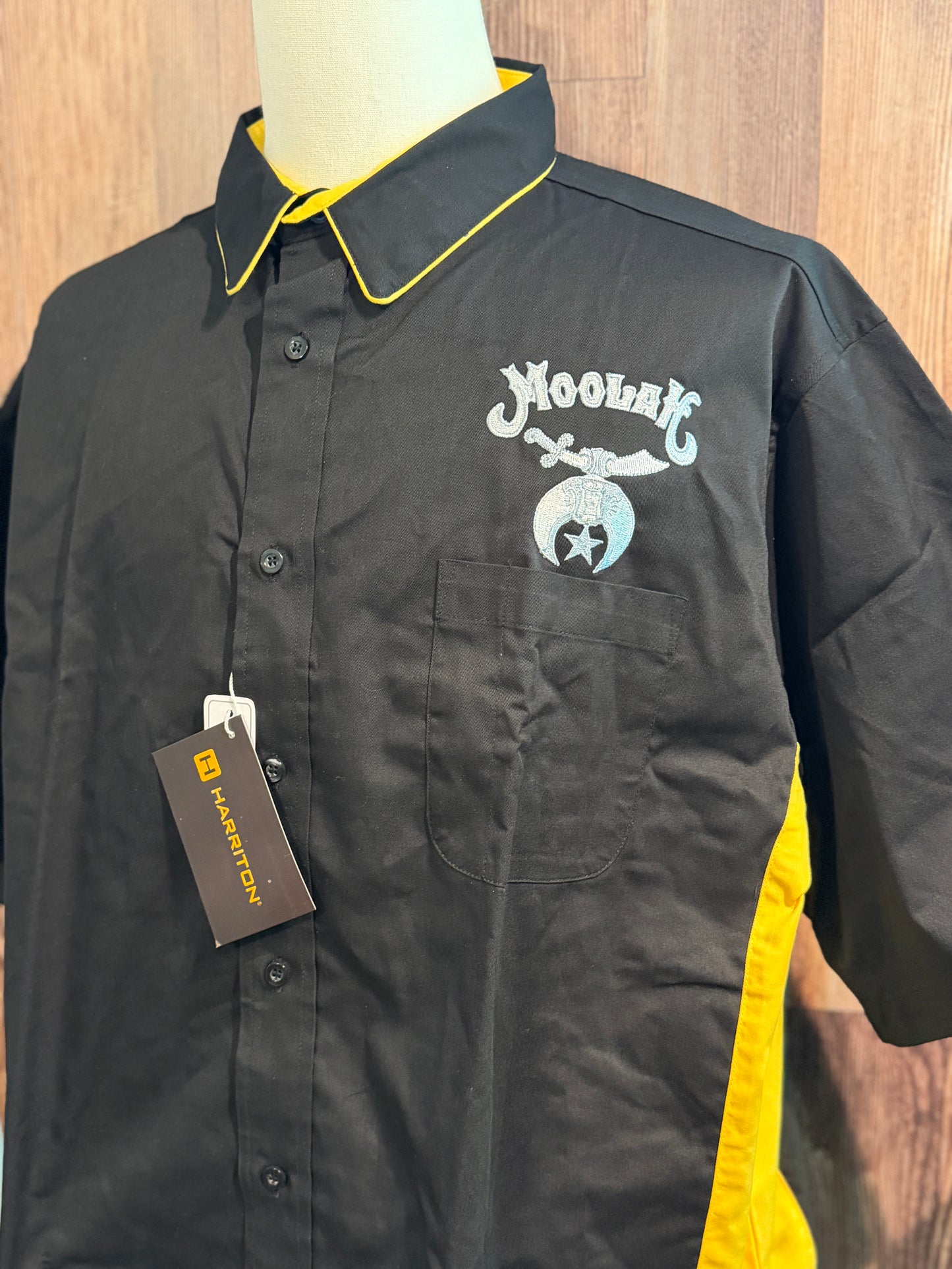 Black/Yellow - Moolah - 2XL Tall