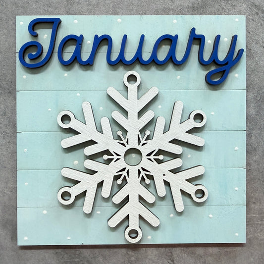a sign with a snowflake on it