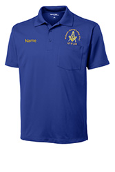 Webster Groves Lodge Royal Blue Polo